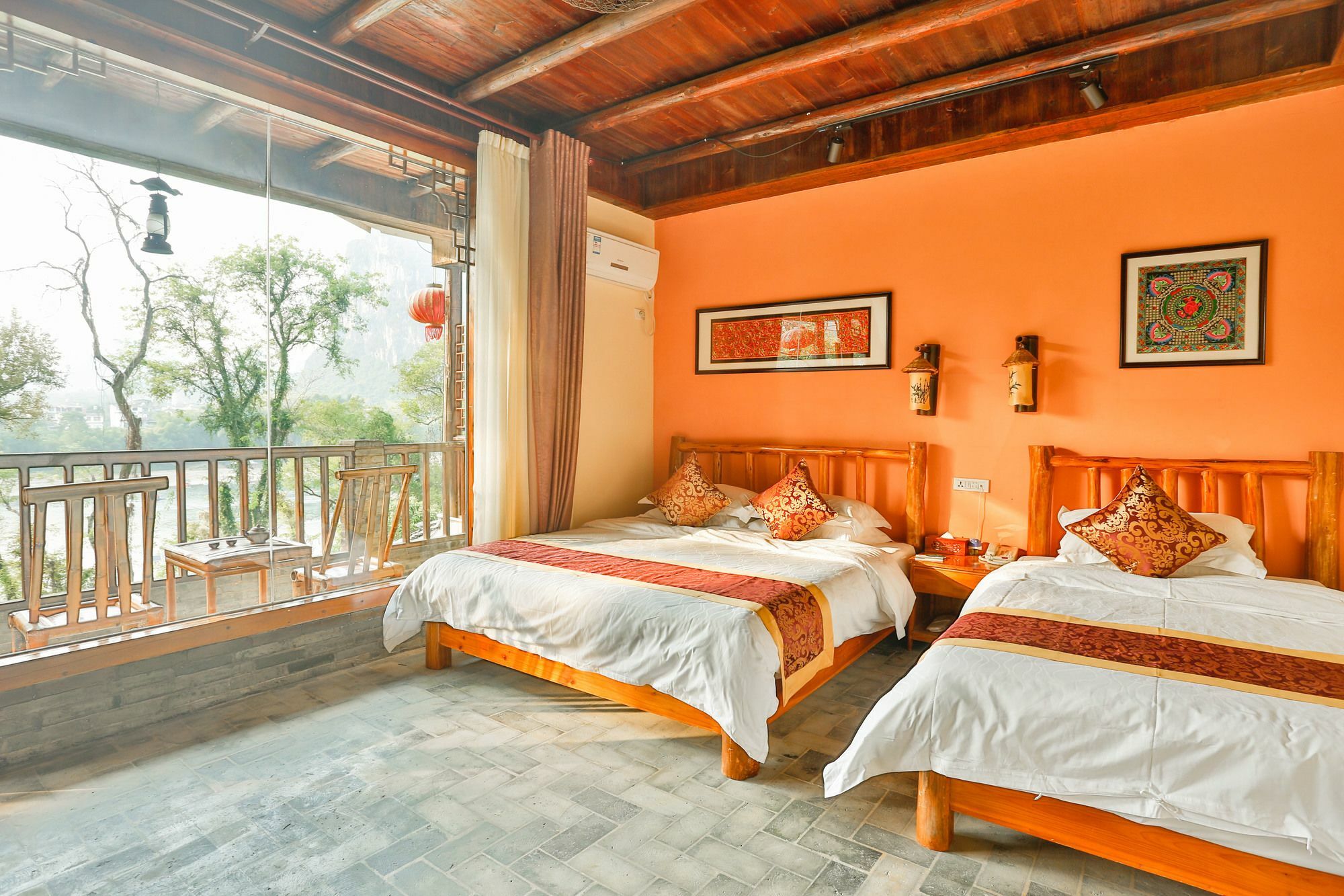 Yangshuo River Lodge Hotel Kültér fotó