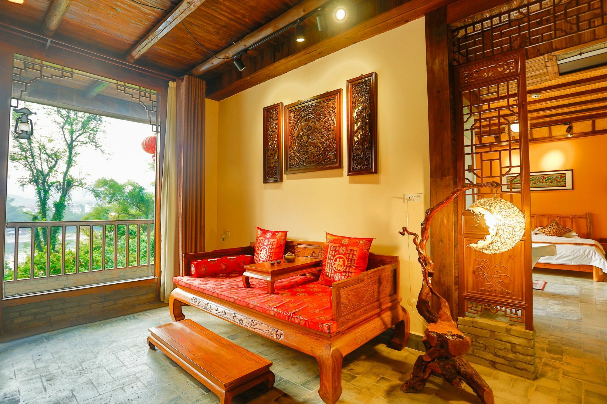 Yangshuo River Lodge Hotel Kültér fotó