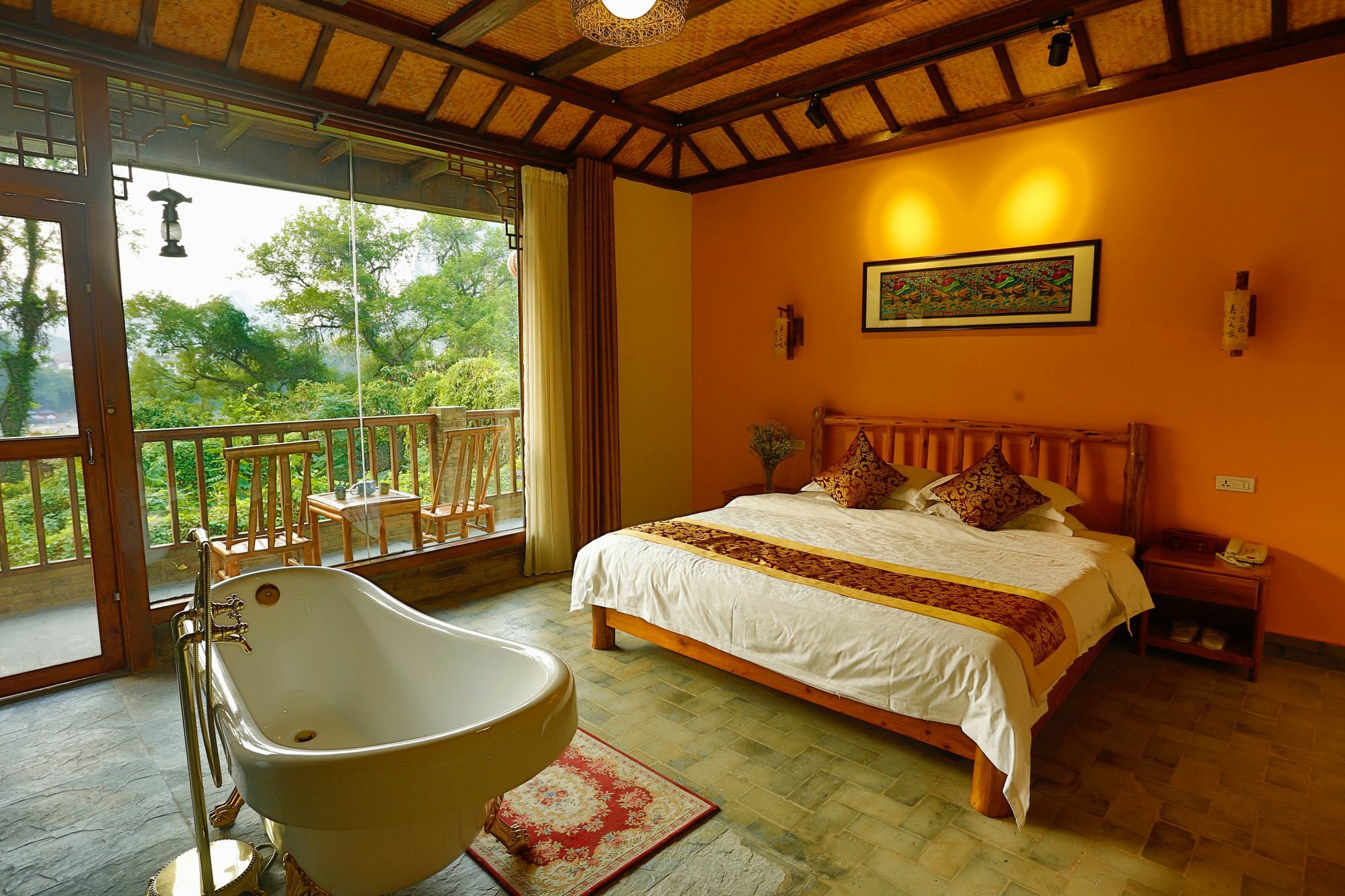 Yangshuo River Lodge Hotel Kültér fotó